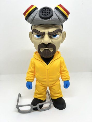 Колекційна фігурка Волтер Вайт у лабораторії (Walter White Lab Suit) 20 см &mdash; 3D друк 3011 фото